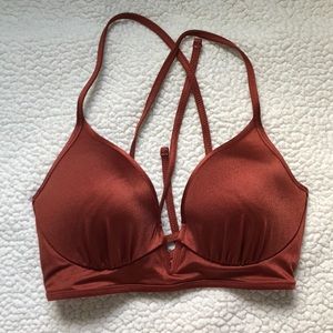 Tie Back- Push up Bikini Top